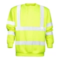 Bluza z pasami odblaskowymi REF301 HI-VIZ - zółty - XXXXL