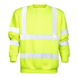 Bluza z pasami odblaskowymi REF301 HI-VIZ - zółty - XXXXL