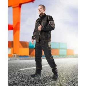 Bluza robocza VISION 01 - czarno-szary - 4XL