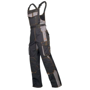 Spodnie ogrodniczki VISION 03 - czarno-szary - 183-190cm - XL