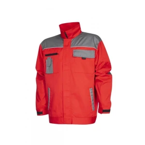 Bluza robocza 2STRONG - czerwono-szary - 46