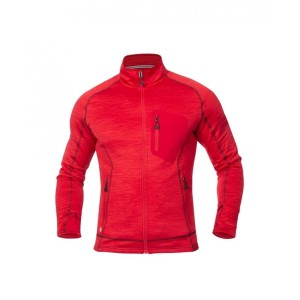 Bluza Breeffidry melange - czerwony - L