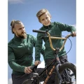 Bluza dziecięca Breeffidry melange - zielony - 98-104