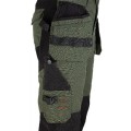 Spodnie robocze do pasa EREBOS green/black - 54