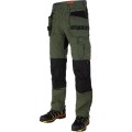 Spodnie robocze do pasa EREBOS green/black - 54