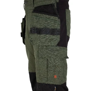 Spodnie robocze do pasa EREBOS green/black - 56