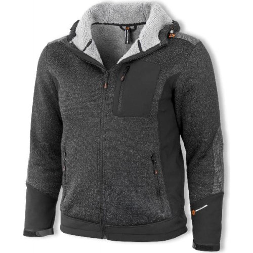 Bluza NORTOS grey/black - S