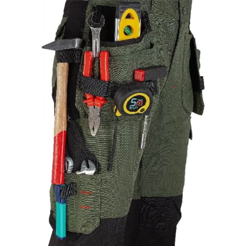 Spodnie robocze do pasa EREBOS green/black - 46