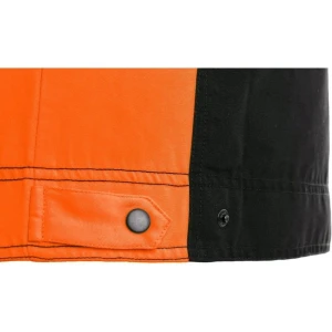Bluza CXS SIRIUS BRIGHTON męska - czarno-pomarańczowy - 56