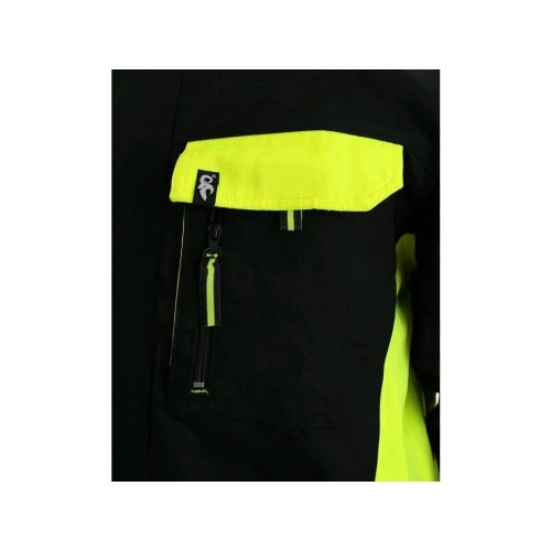 Bluza CXS SIRIUS BRIGHTON męska zimowa - czarno-żółty - 60-62