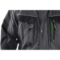 Bluza CXS SIRIUS LUCIUS męska zimowa - szaro-zielony - 44-46
