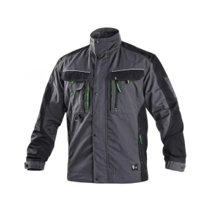 Bluza CXS SIRIUS LUCIUS męska zimowa - szaro-zielony - 48-50