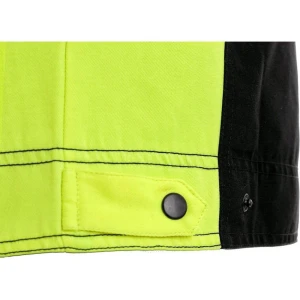Bluza CXS SIRIUS BRIGHTON męska zimowa - czarno-żółty - 44-46