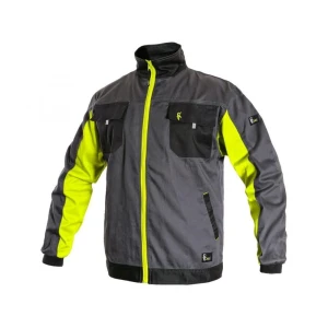 Bluza CXS PHOENIX PERSEUS męska - szaro-żółty - 58