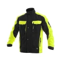 Bluza CXS SIRIUS BRIGHTON męska zimowa - czarno-żółty - 56-58