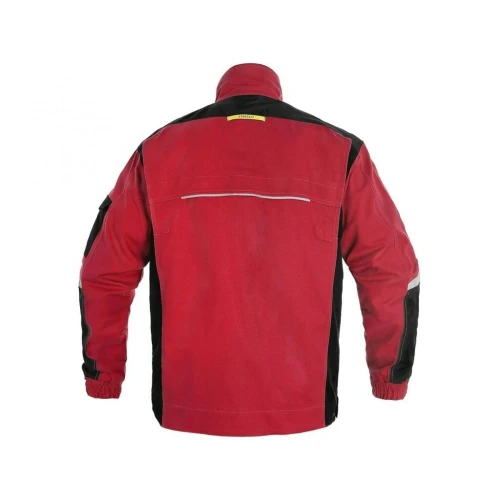Bluza CXS STRETCH męska - czerwony-czarny - 58