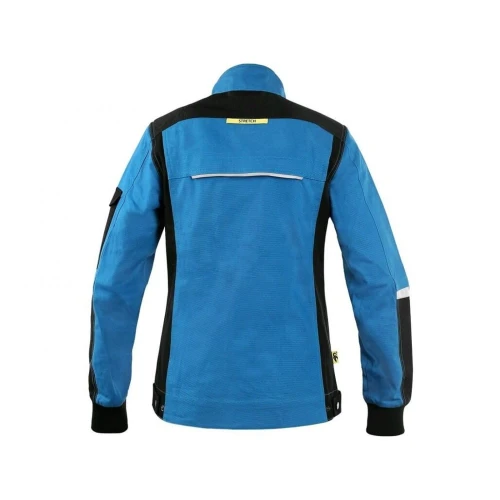 Bluza CXS STRETCH damska - średnioniebiesko-czarny - 40