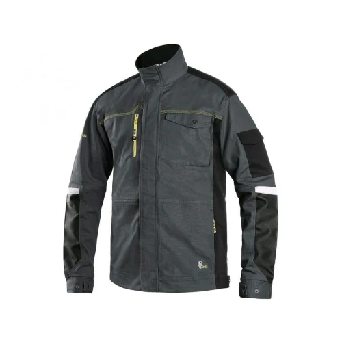 Bluza CXS STRETCH męska - szary-czarny - 58