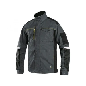 Bluza CXS STRETCH męska - szary-czarny - 60