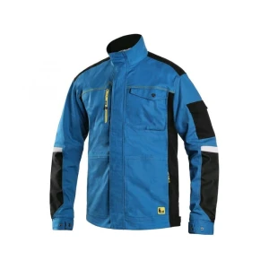 Bluza CXS STRETCH męska skrócona 170-176cm - niebiesko-czarny - 64