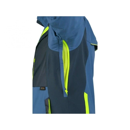 Bluza CXS NAOS męska HV żółte elem. - niebieski - 54