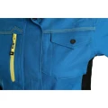 Bluza CXS STRETCH damska - średnioniebiesko-czarny - 56