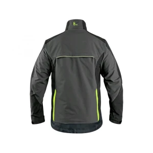 Bluza CXS NAOS męska HV żółte elem. - szaro-czarny - 52