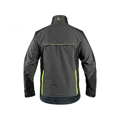 Bluza CXS NAOS męska HV żółte elem. - szaro-czarny - 52