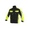 Bluza CXS SIRIUS BRIGHTON męska skrócona 170-176cm - czarno-żółty - 52