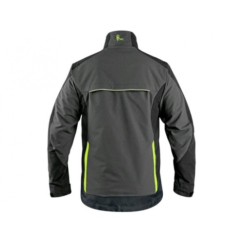 Bluza CXS NAOS męska HV żółte elem. - szaro-czarny - 60