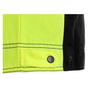 Bluza CXS SIRIUS BRIGHTON męska skrócona 170-176cm - czarno-żółty - 56