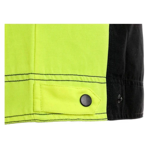 Bluza CXS SIRIUS BRIGHTON męska skrócona 170-176cm - czarno-żółty - 56