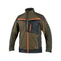 Bluza CXS NAOS męska HV pomarańcz. elem. - zielony - 46