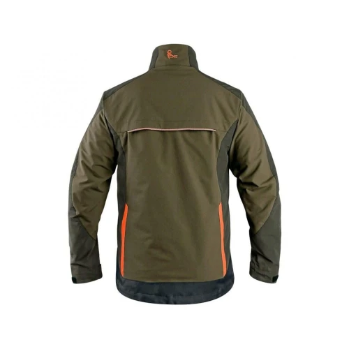 Bluza CXS NAOS męska HV pomarańcz. elem. - zielony - 58