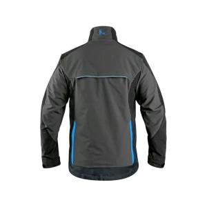 Bluza CXS NAOS męska HV niebieskie elem. - szaro-czarny - 62