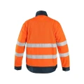 Bluza CXS HALIFAX męska ostrzeg. z siatką - pomarańczowo-niebieski - 46