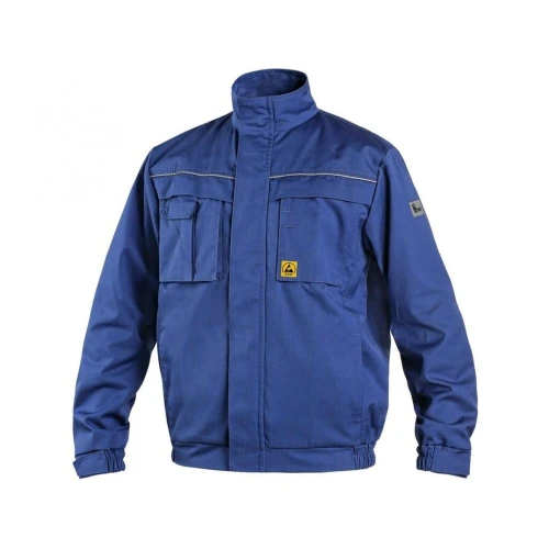 Bluza antystatyczna CXS ELEKTROTECHNIK II ESD męska - granatowy - 58