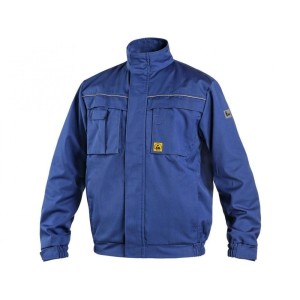 Bluza antystatyczna CXS ELEKTROTECHNIK II ESD męska - granatowy - 60