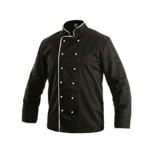 Bluza kucharska RADIM męska - czarno-biały - 48
