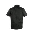 Bluza kucharska CHEF męska krótki rękaw - czarno-biały - 54