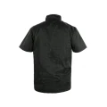 Bluza kucharska CHEF męska krótki rękaw - czarno-biały - 60