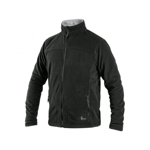 Bluza GRANBY męska polar - czarny - 4XL