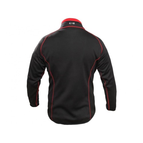 Bluza TORONTO męska - czarno-czerwony - 2XL