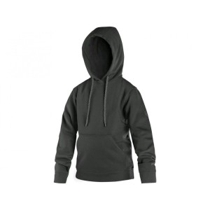 Bluza CXS ARYN kaptur dziecięca - czarny - 150