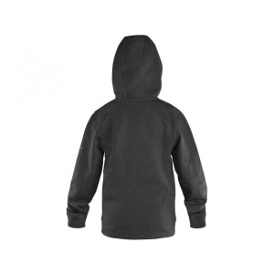 Bluza CXS ARYN kaptur dziecięca - czarny - 170