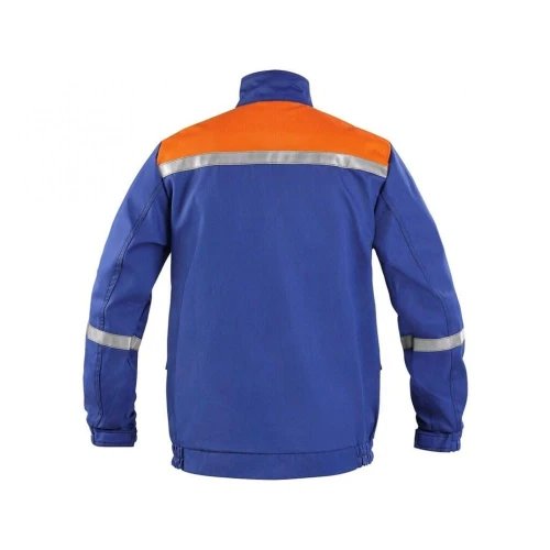 Bluza antystatyczna CXS ENERGETIK MULTI 9043 II męski - niebiesko-pomarańczowy - 56