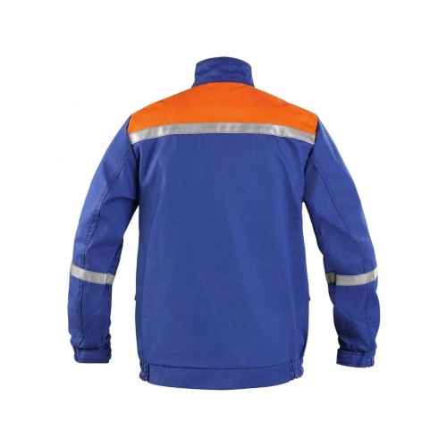 Bluza antystatyczna CXS ENERGETIK MULTI 9043 II męski - niebiesko-pomarańczowy - 60