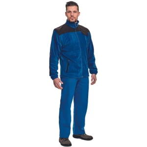 Bluza polarowa RANDWIK - niebieski - M