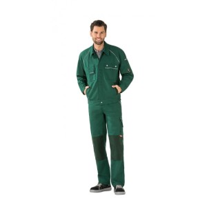 Bluza męska CANVAS 320 - zielony/zielony - 52