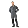 Bluza męska CANVAS 320 - szary/czarny - 110